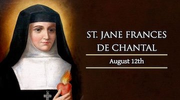 St. Jane Frances Fremiot de Chantal, Widow