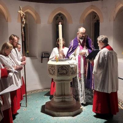 Easter Vigil: Blessing of the Font