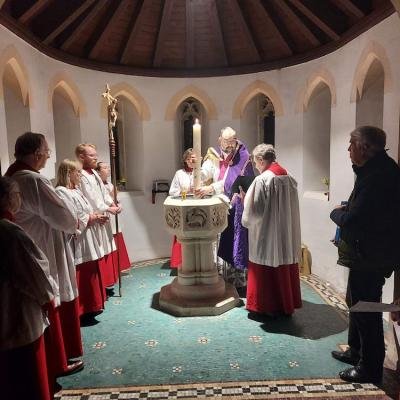 Easter Vigil: Blessing of the Font