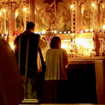 Incensing the Altar
