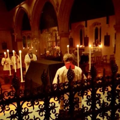 Absolution at the catafalque
