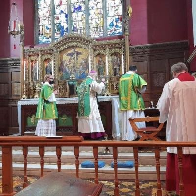 Pontifical High Mass with Bishop Jonathan of Ebbsfleet