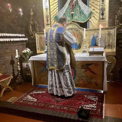 Mass in the Holy House